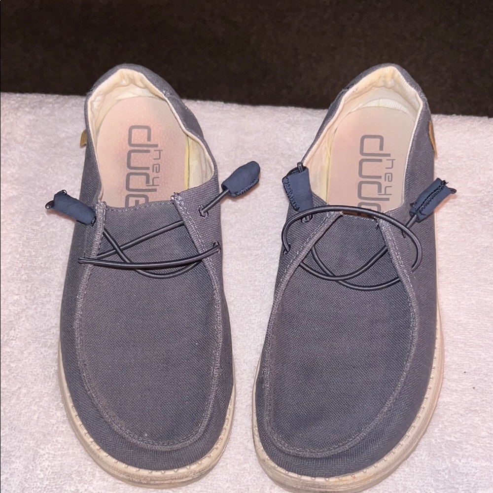 Hey Dude Wendy Navy Slip-Ons Casual Comfort